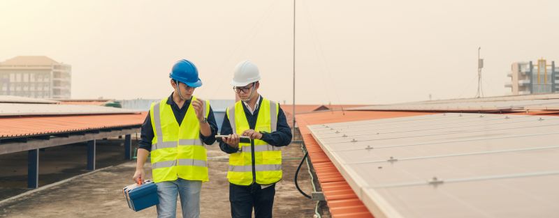 Customer consultation with a contractor